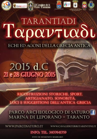 MANIFESTO TARANTIADI 2015