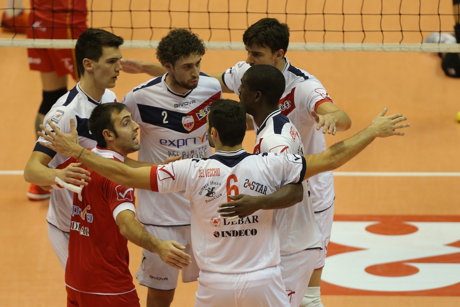 FORLI' 21/12/2014. VOLLEY PALLAVOLO. CMC PORTO ROBUR COSTA - EXPRIVIA NEL DIRITTO MOLFETTA.