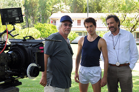 la Freccia del Sud (Ricky Tognazzi, Michele Riondino e Luca Barbareschi)