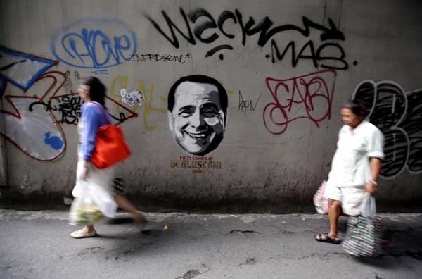 berlusconi-graffiti