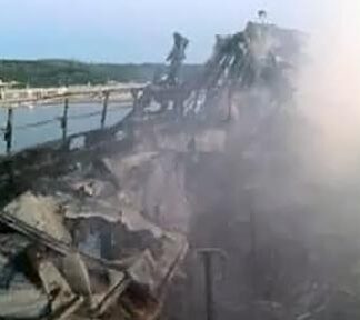 Vieste: a fuoco un traghetto per le Tremiti