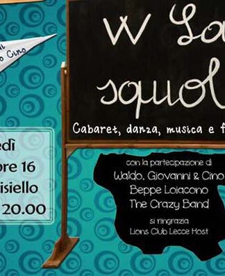 Domani a Lecce “W la Squola”