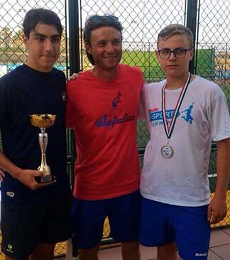 Tennis, il Trofeo Kinder u14 di Foggia va a Giulio Di Lullo