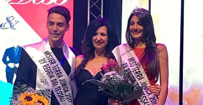 Miss & Mister Terra Jonica 2017 Giuseppe Di Natale e Nunzia Ambrosio (con Rosa Colavito)