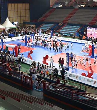 Gioca Volley S3 in sicurezza: in 2500 al PalaFlorio di Bari con lo show di Andrea Lucchetta