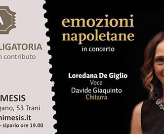 Trani, al Teatro Mimesis un viaggio lungo quattro secoli nella musica napoletana