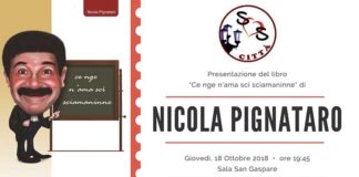 Nicola Pignataro presenta il suo ultimo libro nella parrocchia del Preziosissimo Sangue in San Rocco, nel quartiere Libertà