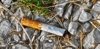 Rifiuti In Mare Mozziconi di sigarette