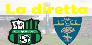 Sassuolo-Lecce, la diretta live minuto per minuto