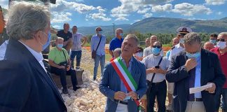 Carpino: posata la prima pietra per il nuovo elisoccorso della Asl Foggia