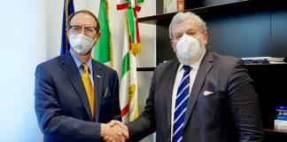 Il Presidente Emiliano ha ricevuto una delegazione del Consolato generale USA
