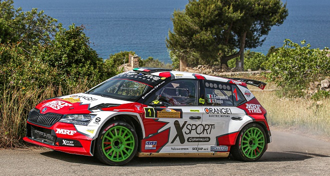 Campedelli Simone-Rappa Gianfrancesco, Skoda Fabia R5 #1