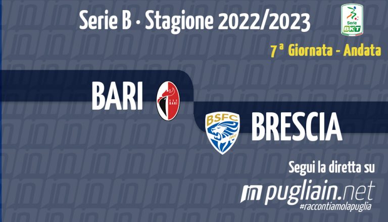Bari Brescia La Diretta Live Minuto Per Minuto Pugliain Net