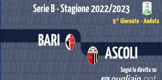 Bari-Ascoli, la diretta live minuto per minuto