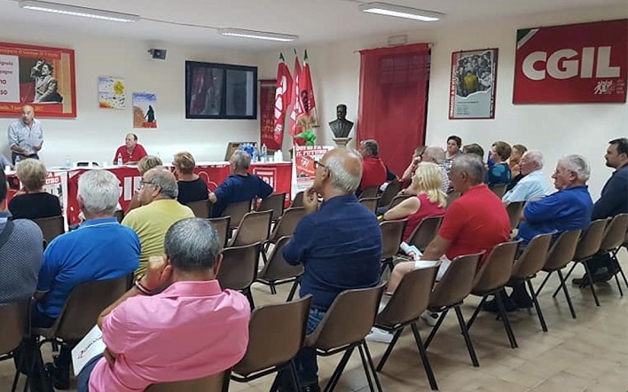 Cerignola sala convegni Camera del Lavoro