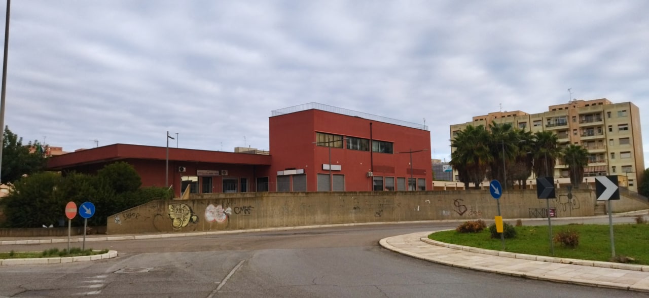 Il muro dove sarà realizzato il nuovo murales
