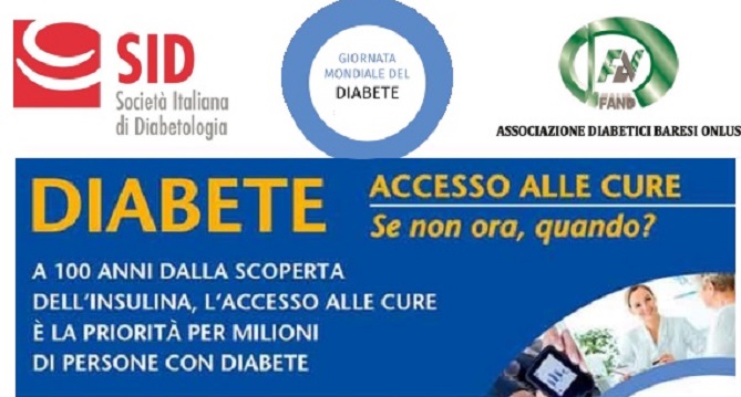 Locandina evento diabete 2022