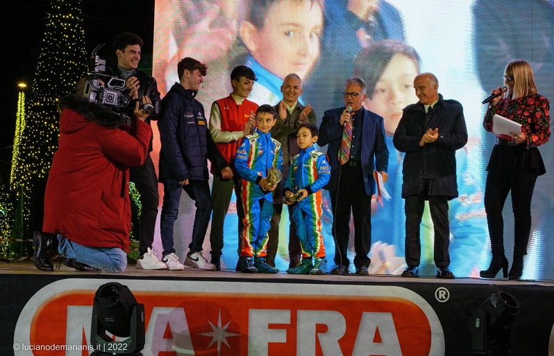 giovani scuola federale aci sport premiati a Scorrano 171222