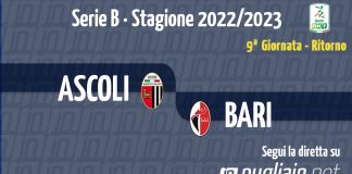 Ascoli-Bari, la diretta live minuto per minuto