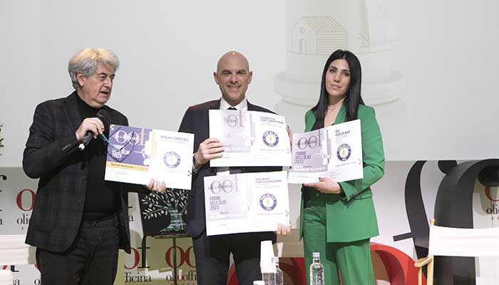 premiazione Concorso internazionale di Packaging e Innovazione “Forme dell’olio”2023