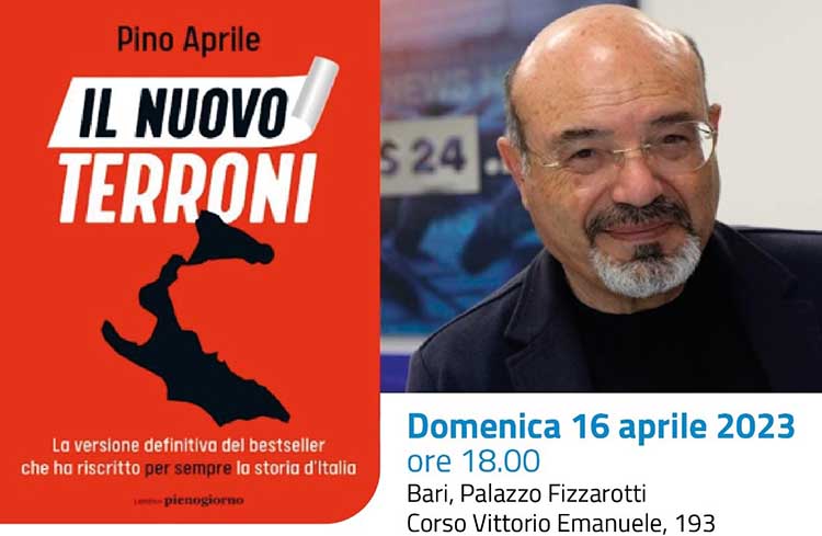 Pino Aprile al Festival Mare d'Inchiostro_Palazzo Fizzarotti_16 aprile 2023