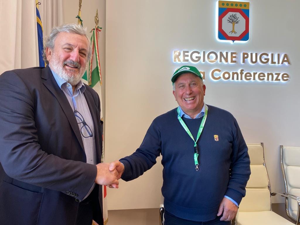 Gennaro Sicolo e Michele Emiliano