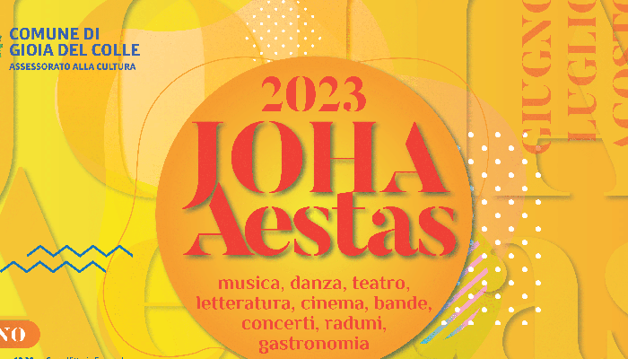 LOCANDINA JOHA AESTAS 2023