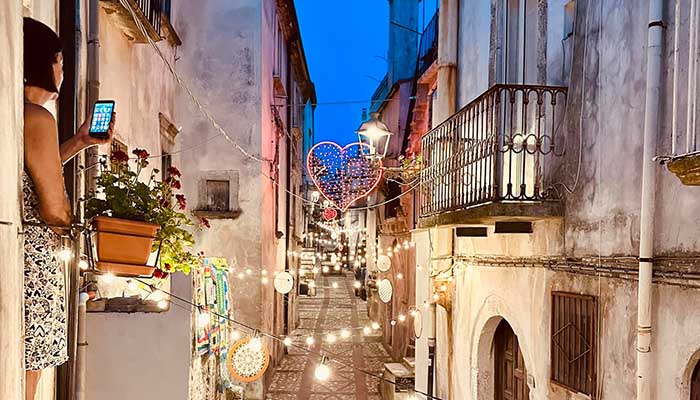 Vico un tratto del Percorso degli Innamorati