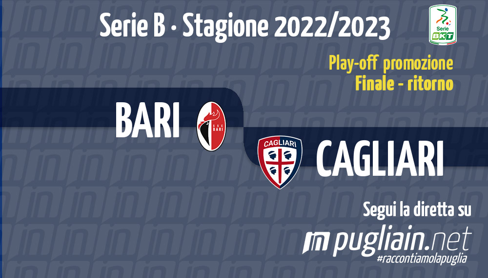 Bari-Cagliari, la diretta live minuto per minuto - pugliain.net
