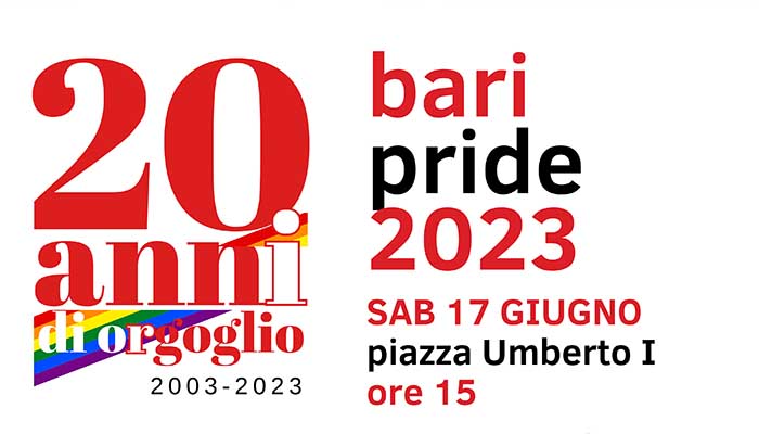 poster bari pride 2023 - 1