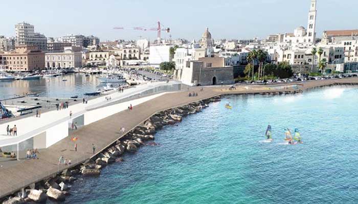 waterfront bari vecchia mare