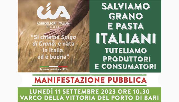 Bari manifestazione Cia
