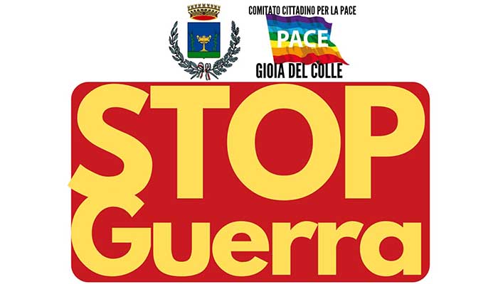 SABATO 18 NOVEMBRE GIOIA DEL COLLE IN MARCIA PER LA PACE