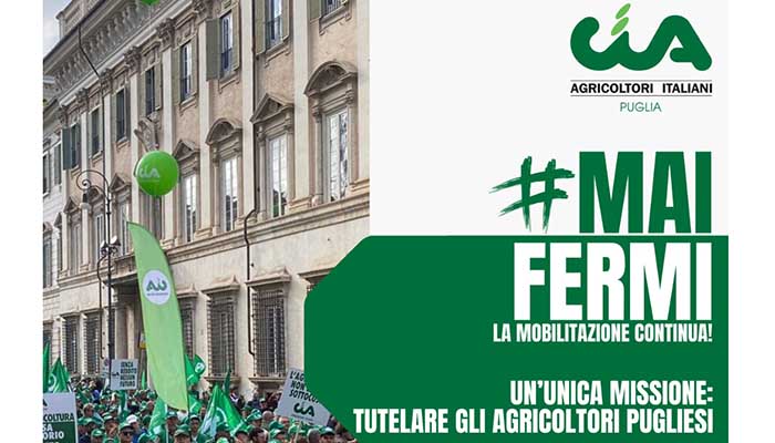 Bari incontro agricoltori 26 gennaio