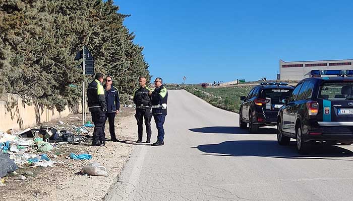 rifiuti abbandonati gravina sopralluogo