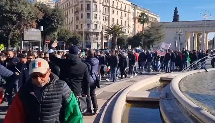 corteo agricoltori foggia