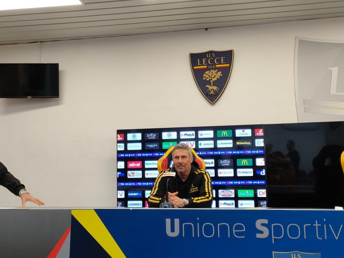 Luca Gotti, allenatore Lecce