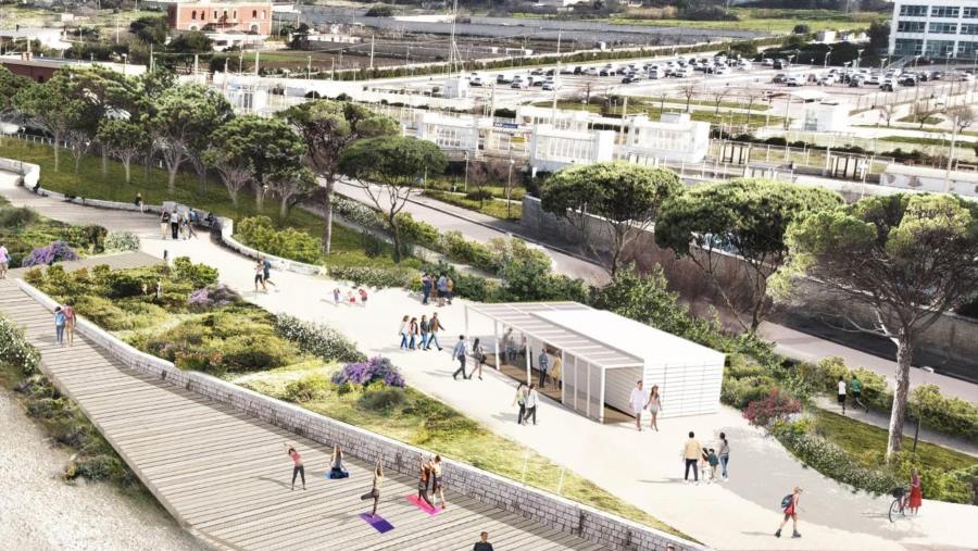 parco costa sud - render torre quetta