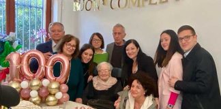 Novoli ha una nuova centenaria: festa per nonna Uccia