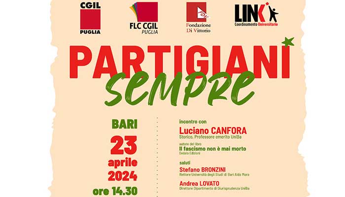 locandina partigiani sempre