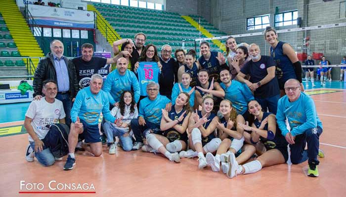 Esultanza finale zero5 castellana 2024