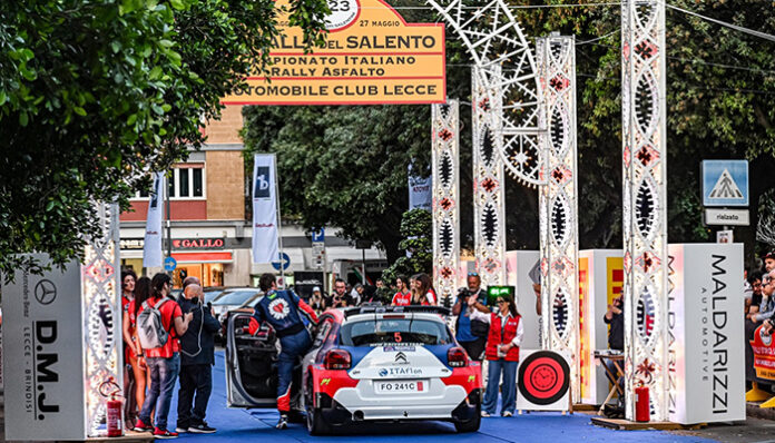 Rally Salento 23 arrivo Pinzano Fontana