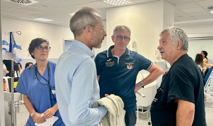 Sopralluogo Sanguedolce Procacci pronto soccorso