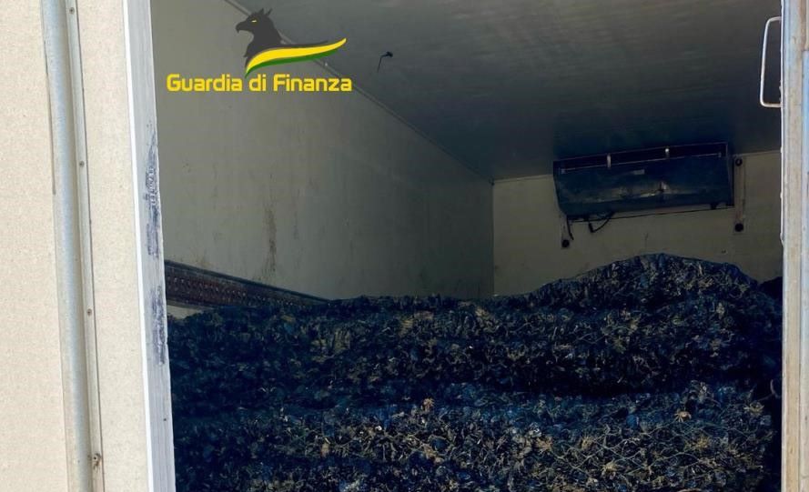 cozze sequestrate