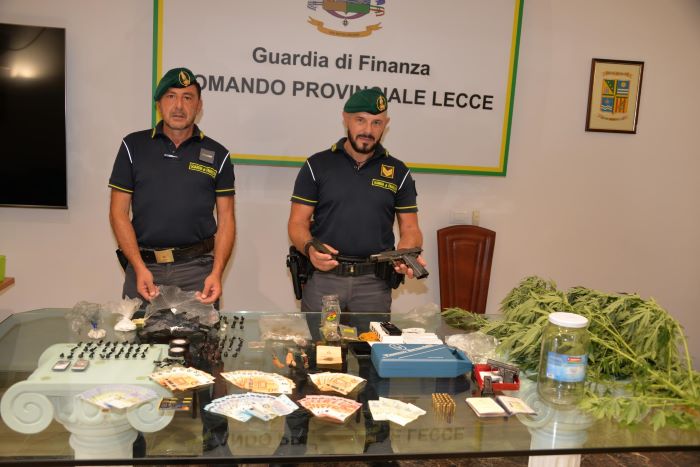 novoli sequestro droga