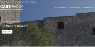 Beni Culturali: CartApulia torna on line nella sua nuova veste grafica
