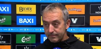 Calcio, il Lecce conferma Marco Giampaolo e vola a Bergamo per preparare la gara con l’Atalanta