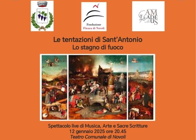 Locandina Le tentazioni di Sant'Antonio - Lo stagno di fuoco