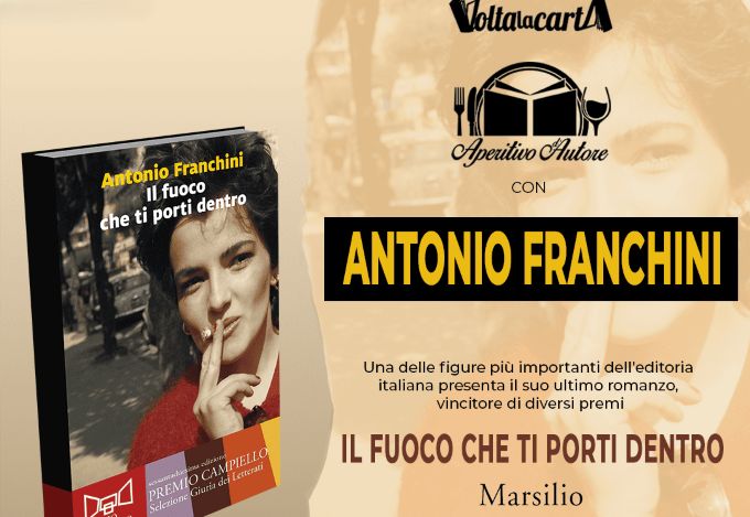 locandina Aperitivo d'Autore con Antonio Franchini