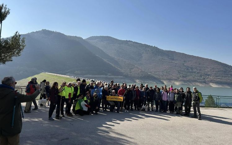 A Carlantino da tutta la Puglia per ammirare diga e lago di Occhito